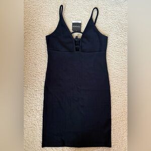Topshop Black Bodycon Dress